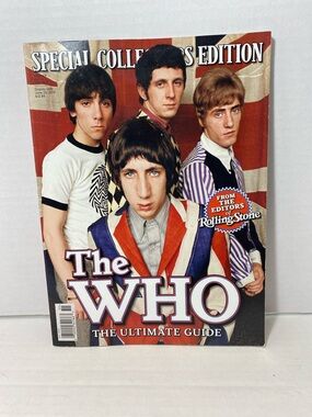 Rolling Stones Special Collectors Edition The WHO THE ULTIMATE GUIDE magazine